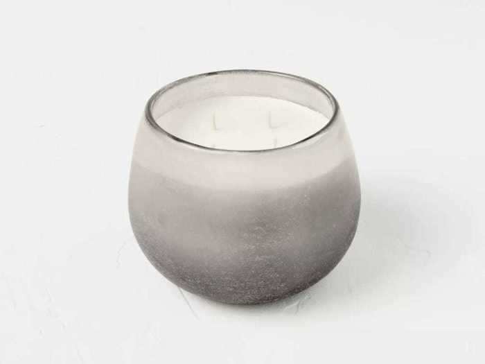 Accent your bedroom with a soothing tranquility candle.