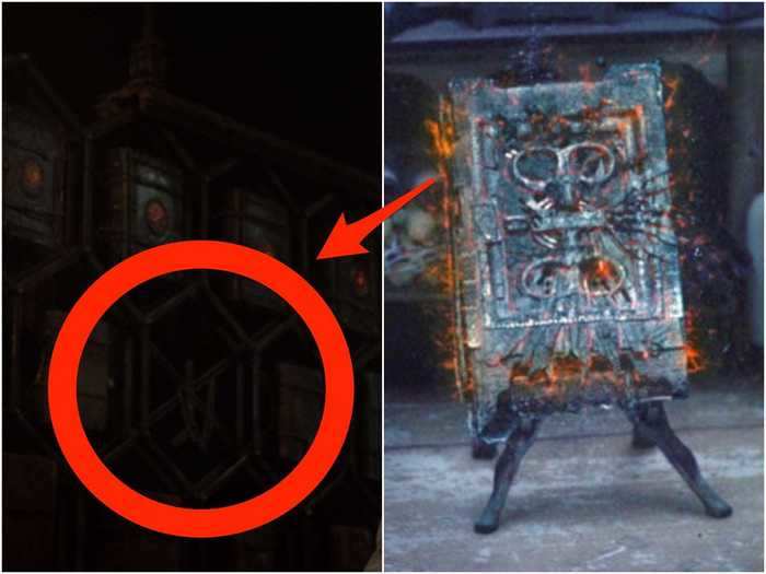 Is the Darkhold the book that was missing in "Doctor Strange"?