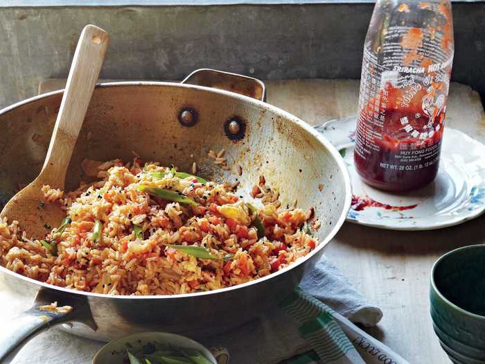 You can whip up some kimchi fried rice for lunch or dinner in no time.