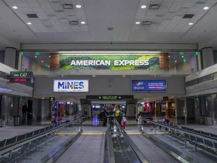 Walk to the western edge of Concourse C at Denver airport and you