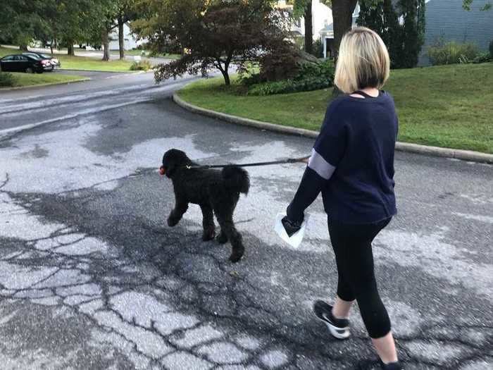 Oprah likes to begin her day with a heaping dose of nature, which took some getting used to.