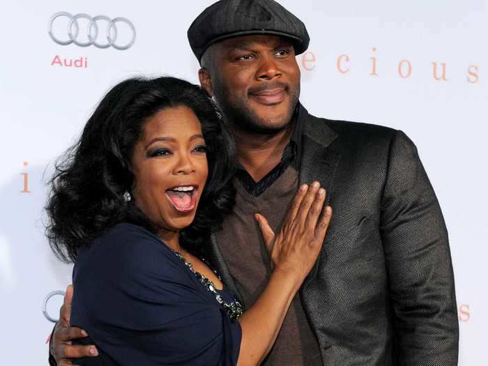 Tyler Perry and Oprah are friends who