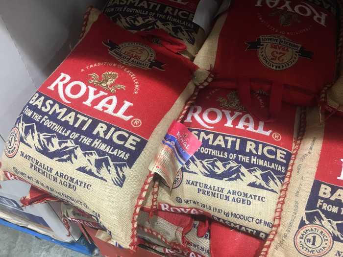 Having a giant bag of rice at all times is a must at my house.