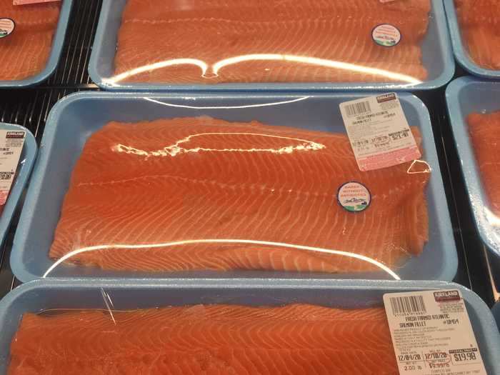 I love eating salmon, so I buy it in bulk to save some money.