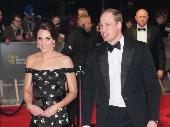 The Duke and Duchess of Cambridge certainly turned heads at the 2017 BAFTAs.