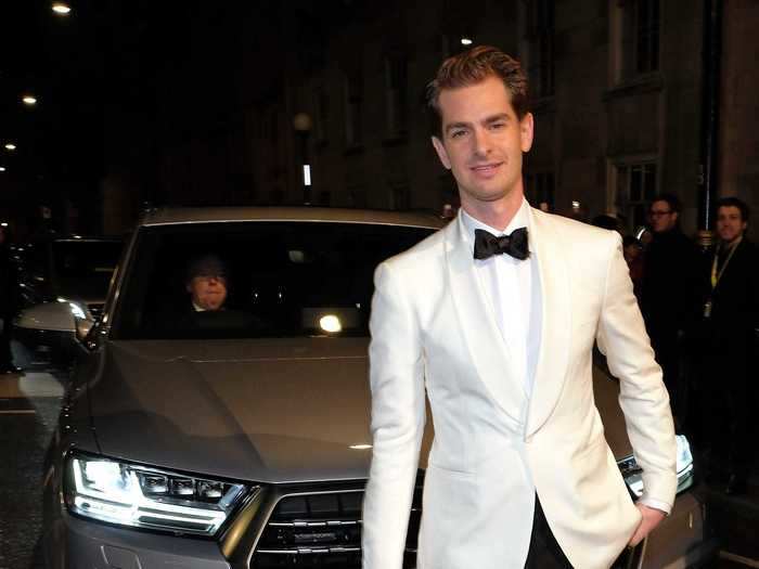 Andrew Garfield broke tradition that year.