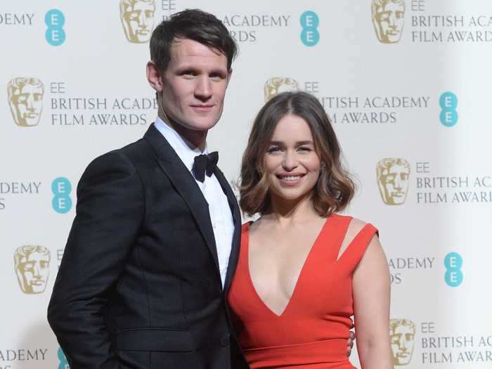 Matt Smith and Emilia Clarke charmed in 2016.