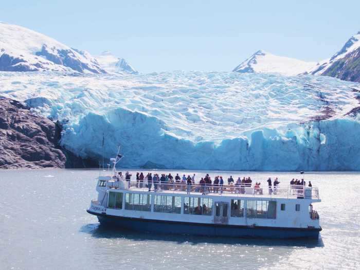 Desperate to get back on a cruise? Opt for the Portage Glacier Cruises offerings, which brings passengers from Anchorage to the Portage Glacier.