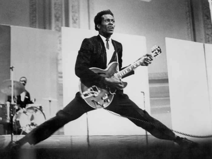 Pioneering guitarist Chuck Berry was never nominated for a Grammy.