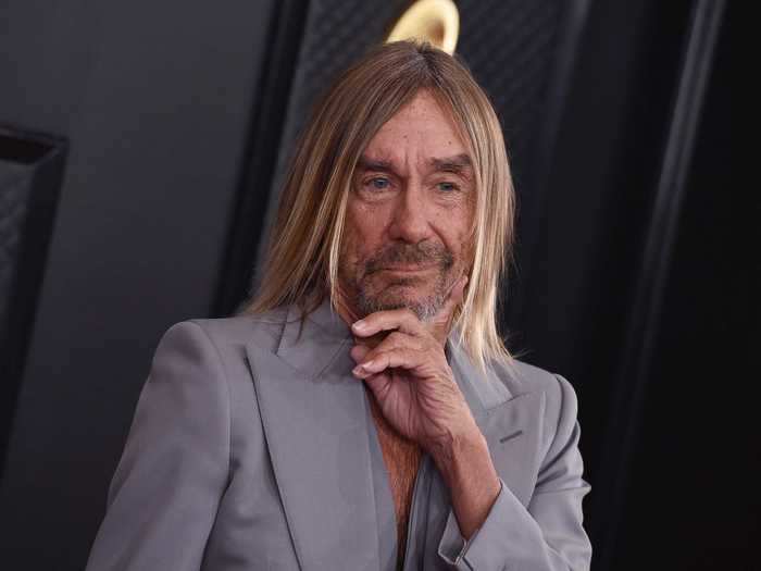 Punk rock legend Iggy Pop has been nominated twice.