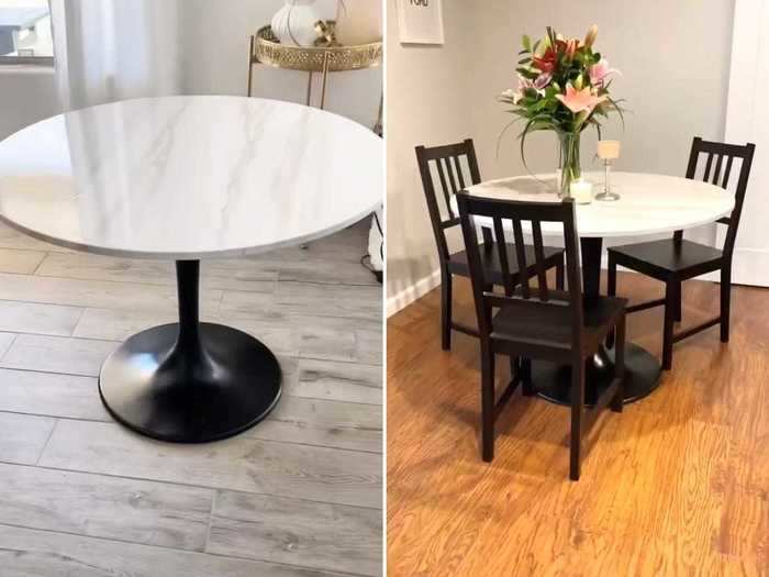 Herland said the project gave the table a more modern look.