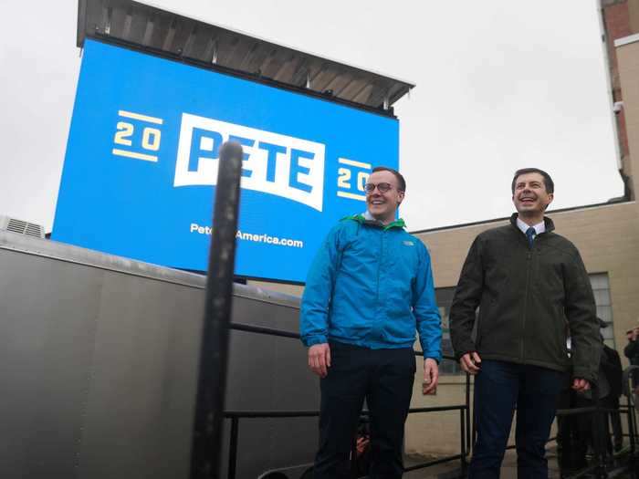 April 14, 2019: Pete Buttigieg officially announced his campaign for president with his husband by his side.