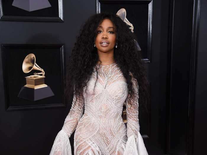 SZA looked absolutely ethereal on the red carpet in 2018.