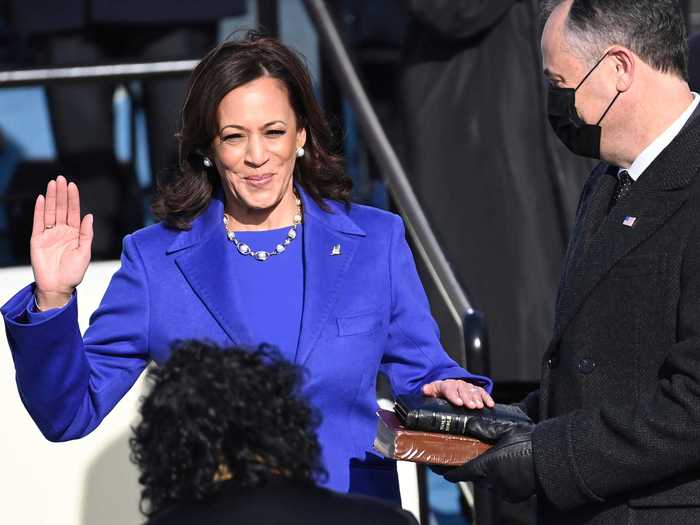 In 2021, Kamala Harris became the first woman elected vice president of the United States.