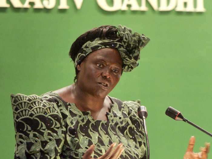 Wangari Maathai was the first African woman to receive a Nobel Prize.