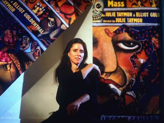 Julie Taymor was the first woman to win a Tony Award for best director of a musical.