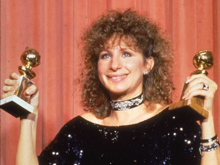 Barbra Streisand was the first woman to win the Golden Globe for best director.