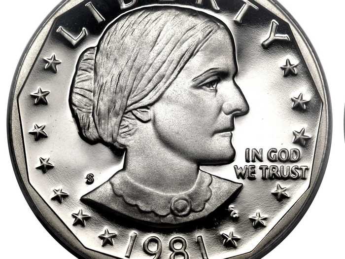 Susan B. Anthony was the first woman in America depicted on a coin.