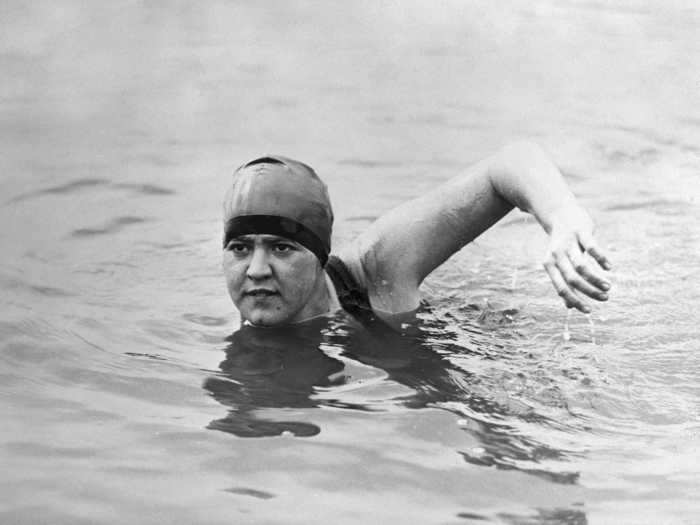 Gertrude Ederle was the first woman to swim across the English Channel.