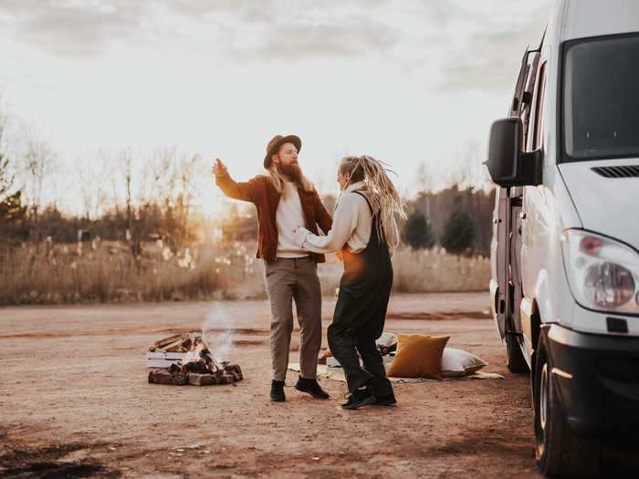 Despite the hardships, Indie and Joel said they would do it all again because van life is everything they dreamed of.