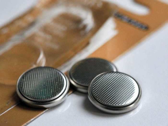 Button batteries: Be aware of what items have these small batteries, and make sure they