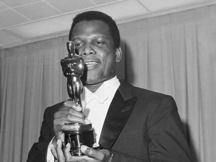 Sidney Poitier became the first Black man to win when he was awarded Best Actor for "Lilies of the Field" (1963).