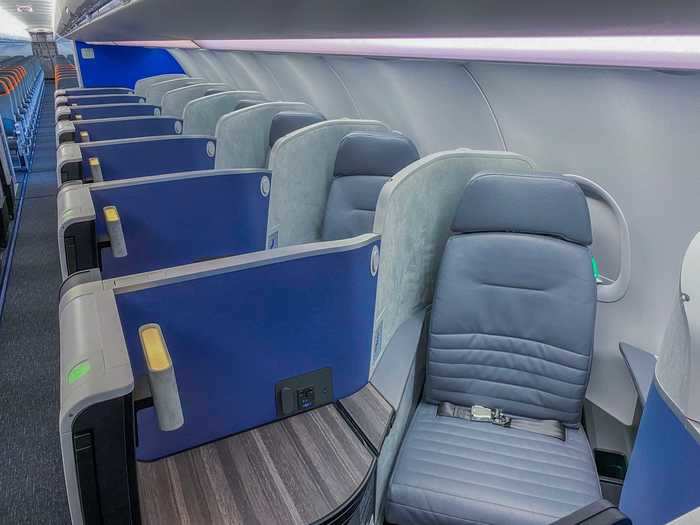 JetBlue offers two types of seats in the cabin. There