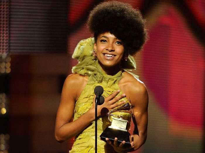 Esperanza Spalding beat out superstars like Justin Bieber and Drake.