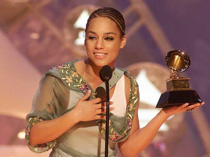 Alicia Keys, sometimes referred to as the "Queen of R&B," has now won 15 Grammys.