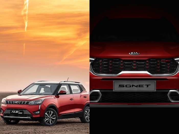 ​Kia Sonet vs Mahindra