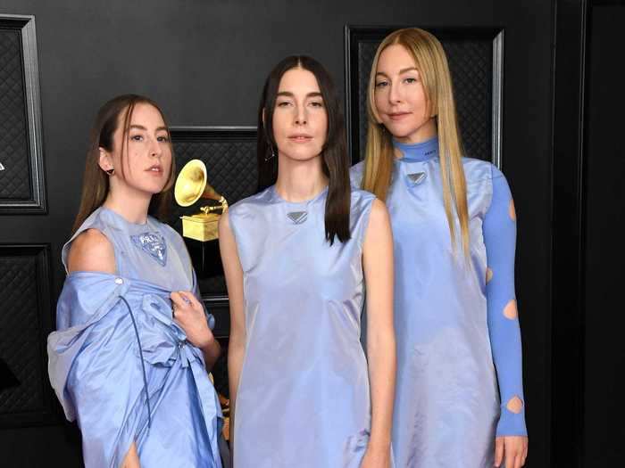 The Haim sisters channeled Britney Spears and Justin Timberlake