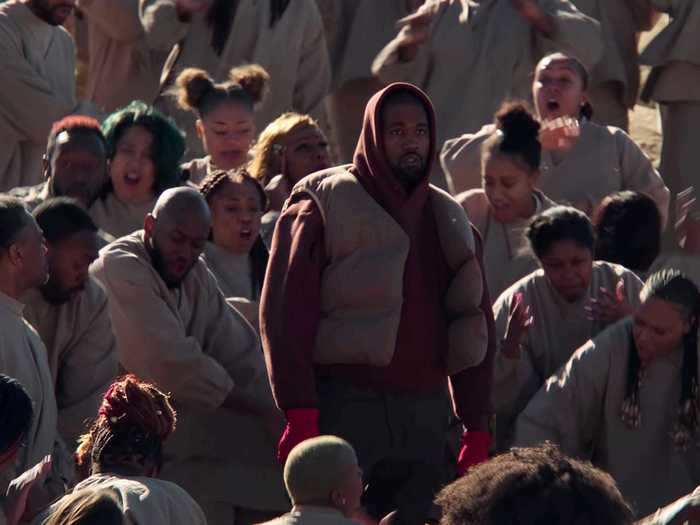 Somehow, Kanye West won best contemporary Christian music album for "Jesus Is King."