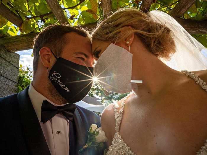 Pandemic weddings still proved to be beautiful despite the struggles.