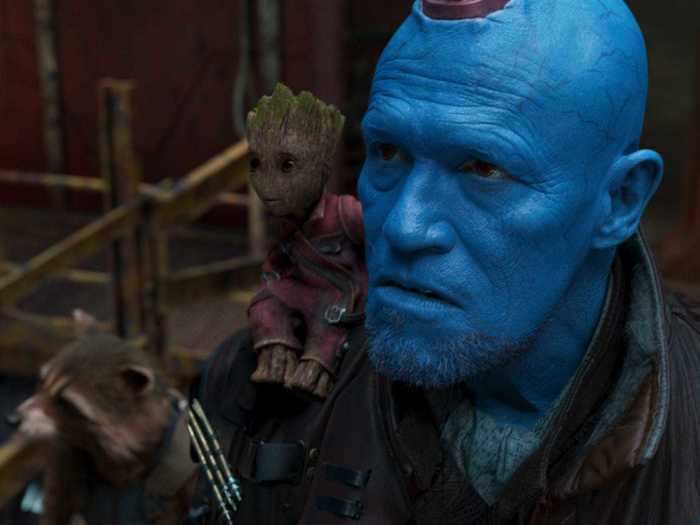 After he was killed off the show, he landed a role in "Guardians of the Galaxy" as space pirate, Yondu.