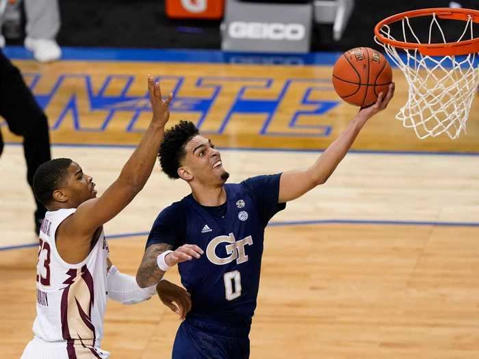 No. 9 Georgia Tech over No. 8 Loyola Chicago