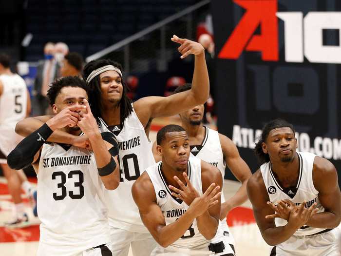 No. 9 St. Bonaventure over No. 8 LSU