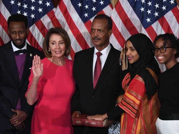 January 2019: The Squad was sworn into the 116th Congress.