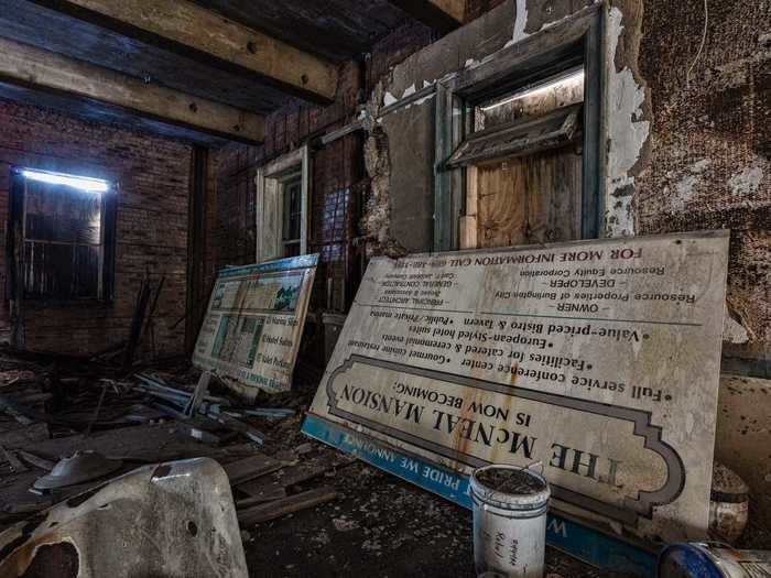 Perhaps the best way to honor and remember the historic McNeal Mansion - at least, for now - is to look at photographs of the property.