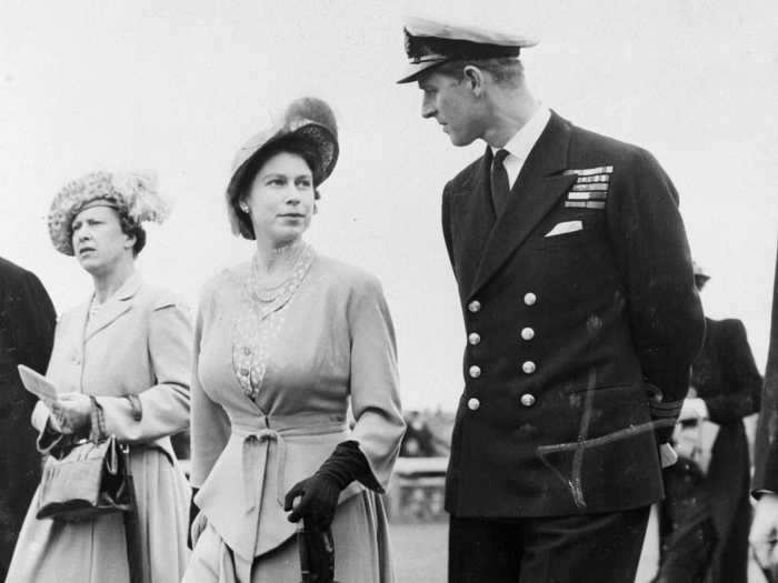 Queen Elizabeth and the Duke of Edinburgh attended the 169th renewal of the Derby Stakes in 1948 a day after subtly announcing her pregnancy.