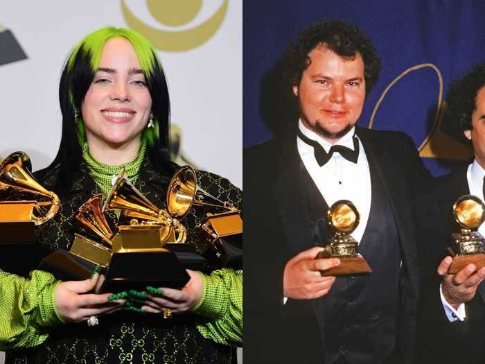 Only two people have won the Big Four in one night: Billie Eilish and Christopher Cross.