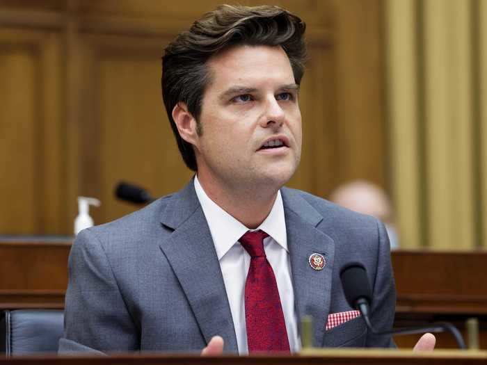 Rep. Matt Gaetz of Florida