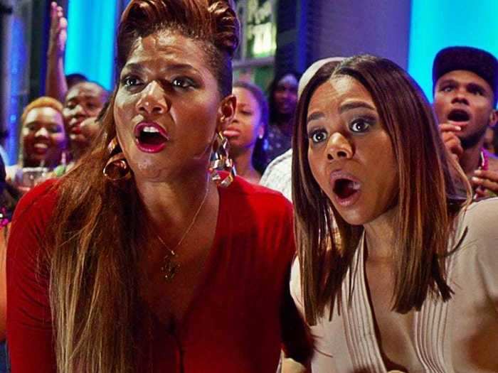 In the 2017 smash hit "Girls Trip," Latifah plays Sasha Franklin. It