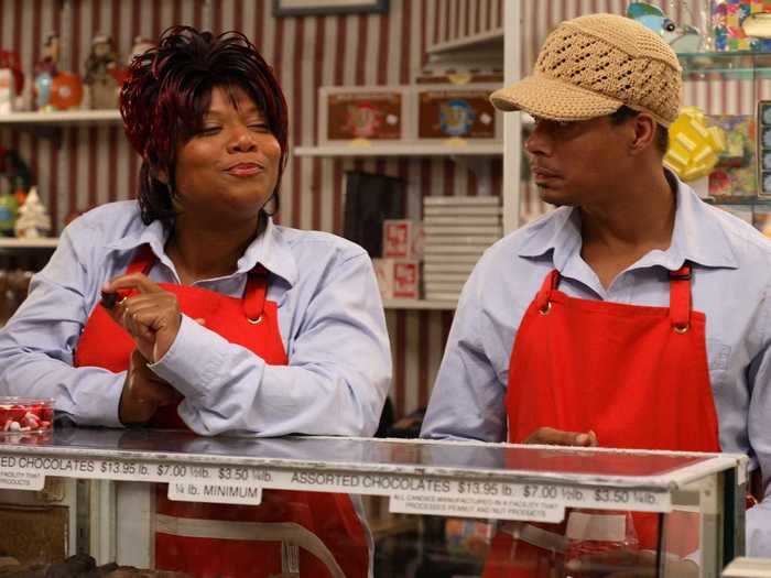 Latifah plays one of the narrators in "The Perfect Holiday" (2007), named Mrs. Christmas.