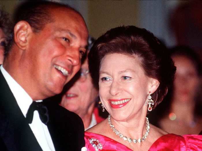 Princess Margaret had friendly relationships with big-name fashion designers like Oscar de la Renta.