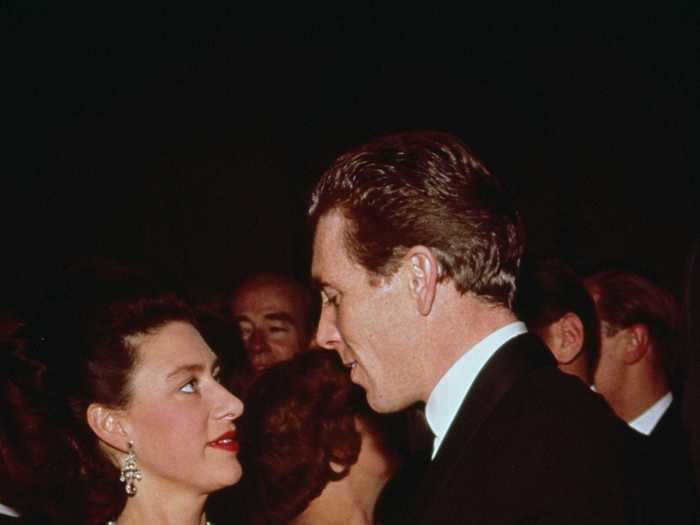 Princess Margaret wore a feminine pink gown to attend a Dockland Ball in 1962.