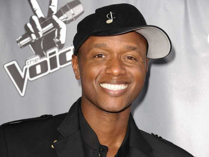 Right above him is first-ever "Voice" champion, Javier Colon, who won in June 2011.