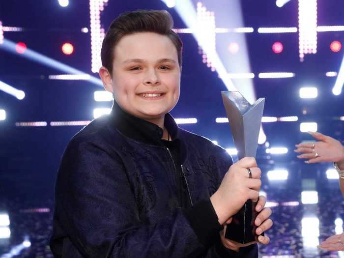 Carter Rubin is the most recent "Voice" champion, earning the trophy during season 19 in December 2020.