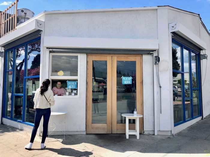 That same morning, I made my way to Courage Bagels - one of the California shops mentioned in Rao