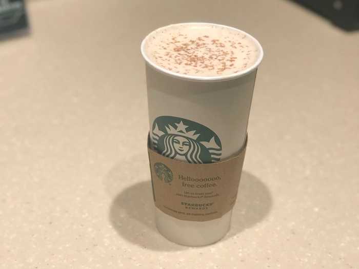 The first Starbucks latte was served in downtown Seattle in 1984, testing out Schultz