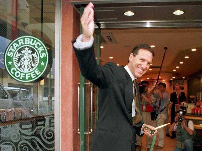 In 1981, future CEO Howard Schultz first visited Starbucks. The following year he joined as director of retail operations and marketing.